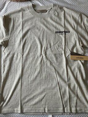 Essentials Light Oat Tshirt